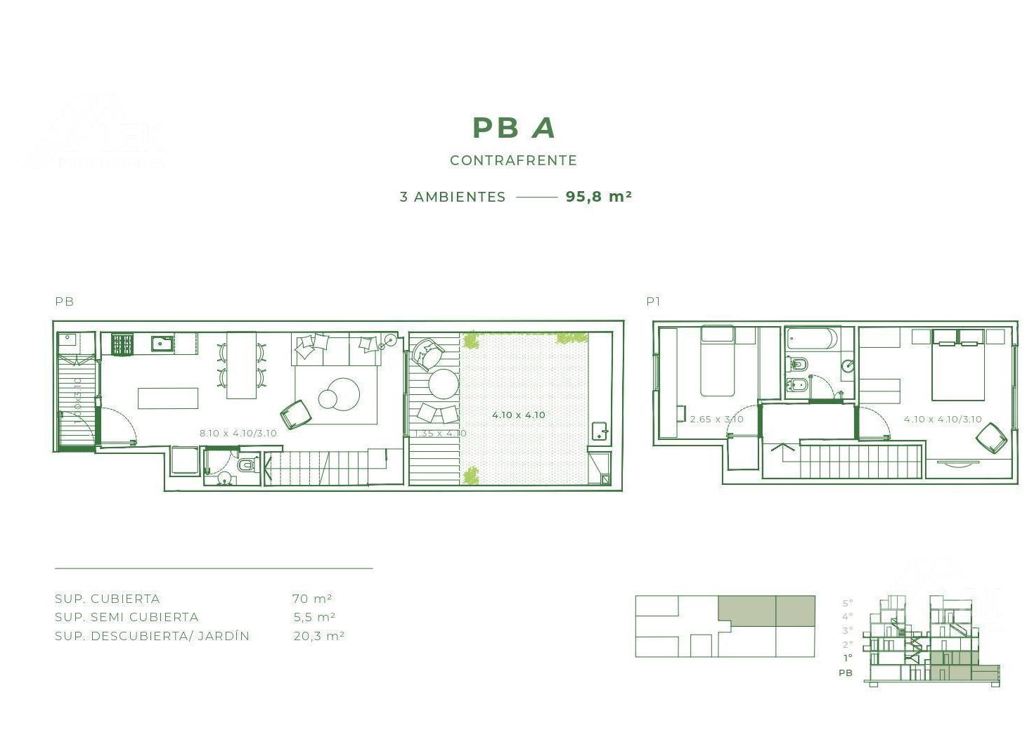 DEPARTAMENTO DUPLEX 3 AMBIENTES CON JARDIN, VENTA, SAAVEDRA