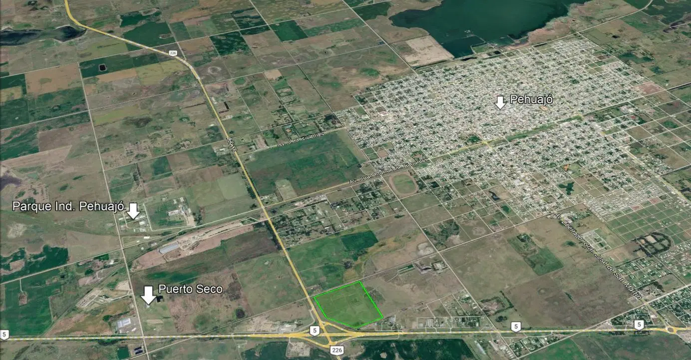 Venta Lotes Logísticos & Industriales en Pehuajo 2
