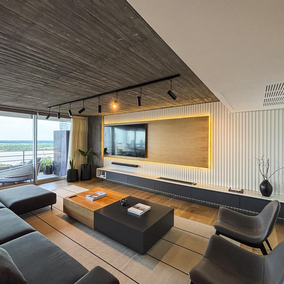Foto de Departamento de 3 dormitorios en suite con amenities y vista al río, imagen 3