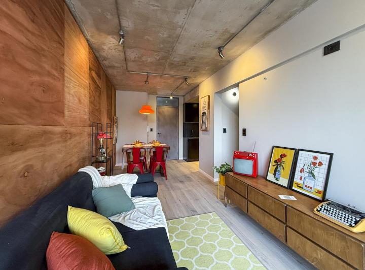 Departamento de 1 dormitorio con amenities en Pichincha 3