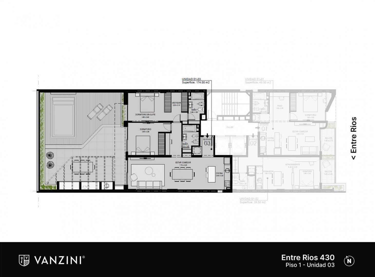 Departamentos de 2 dormitorios con pileta y quincho exclusivos más amenities