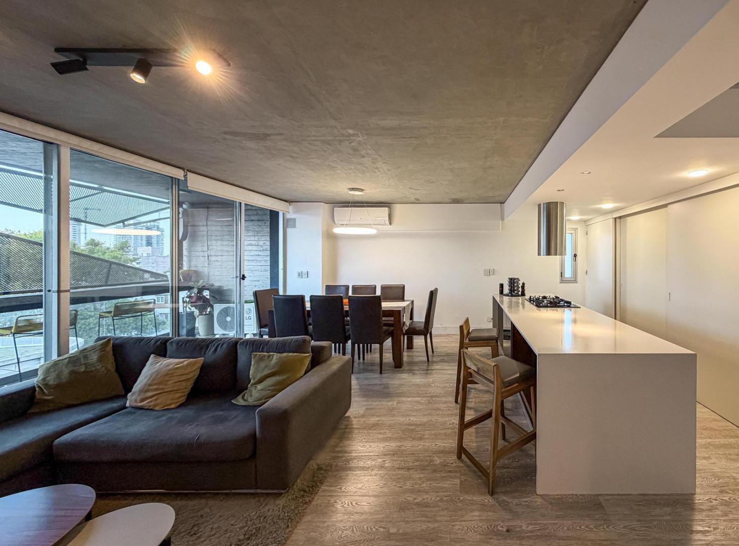 Departamento de 3 dormitorios, cochera doble y terraza exclusiva con jacuzzi