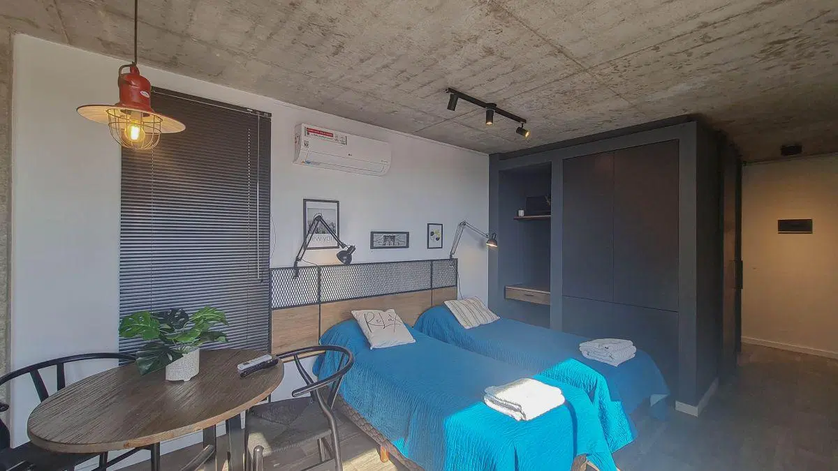 MONOAMBIENTE AMOBLADO ESTILO INDUSTRIAL SAN JUAN Y ALVEAR EN ALQUILER 5