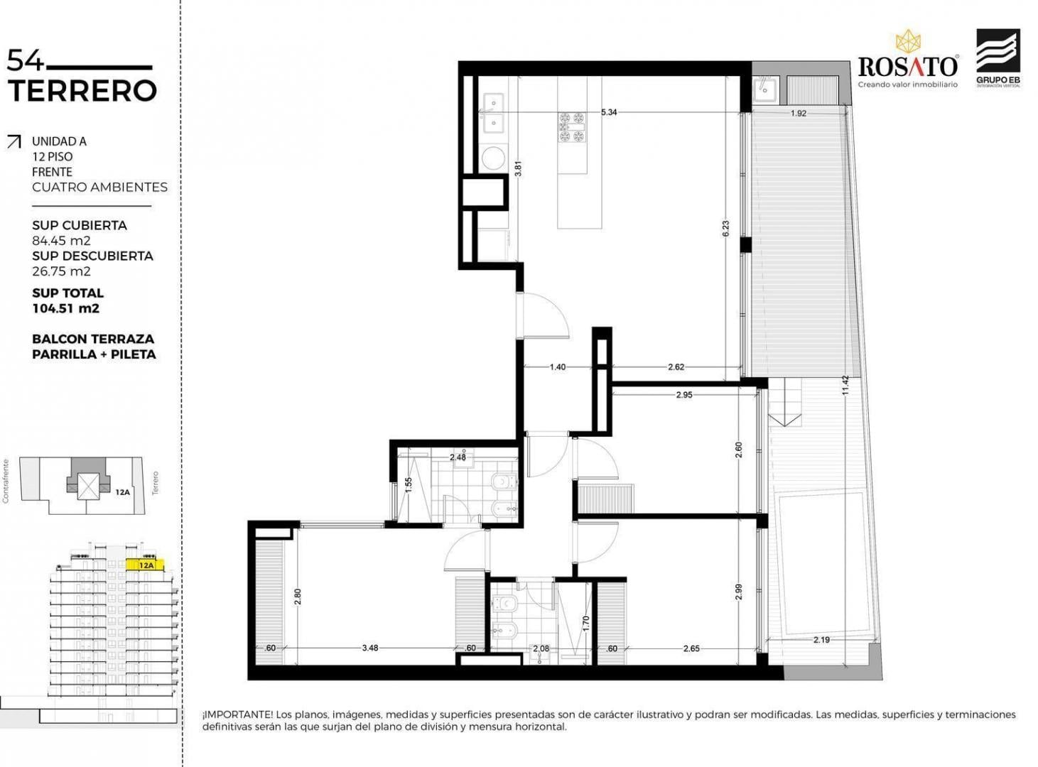 Foto de Venta Departamento en Pozo | 4 Ambientes con Minipiscina, Cochera y, imagen 3