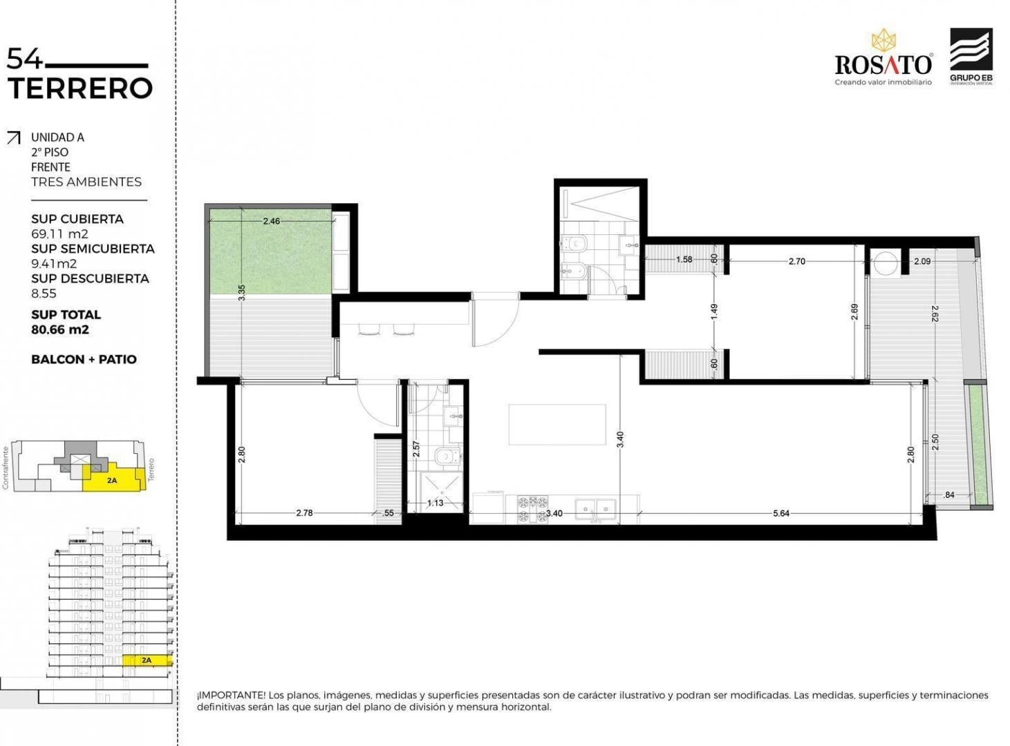 Foto de Venta Departamento en Pozo | 3 Ambientes con Balcón, Patio y Amenities, imagen 5