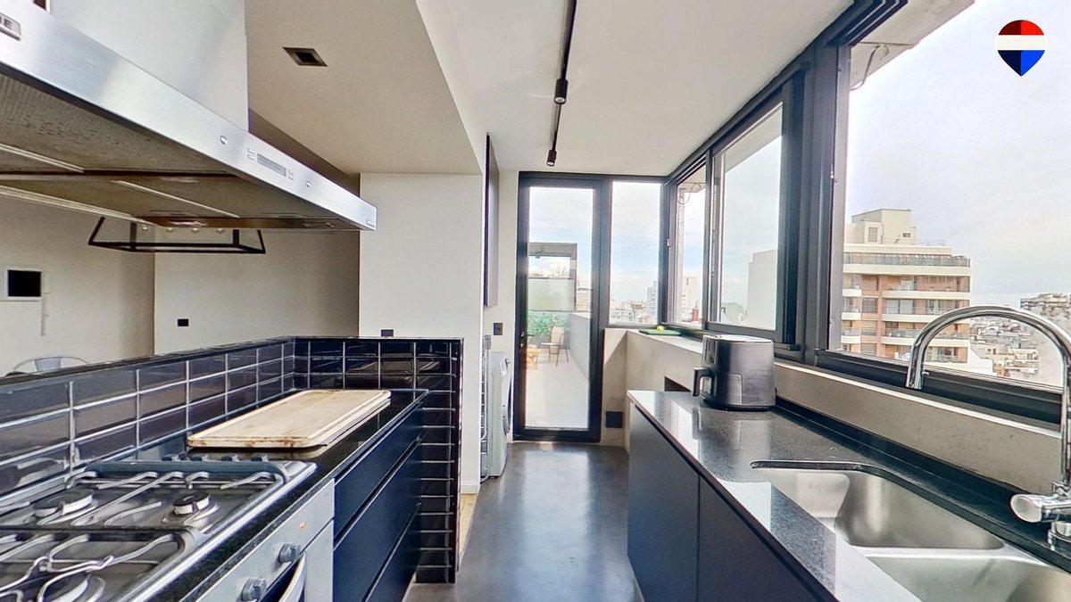 Vende 2 ambientes con balcon terraza en Palermo