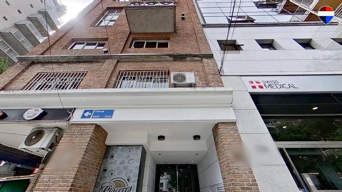 Vende 2 ambientes con balcon terraza en Palermo 5