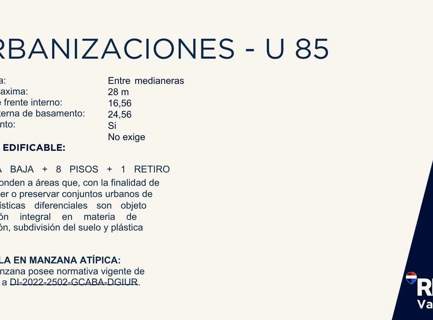 Terreno 250m2 U83 US4 3