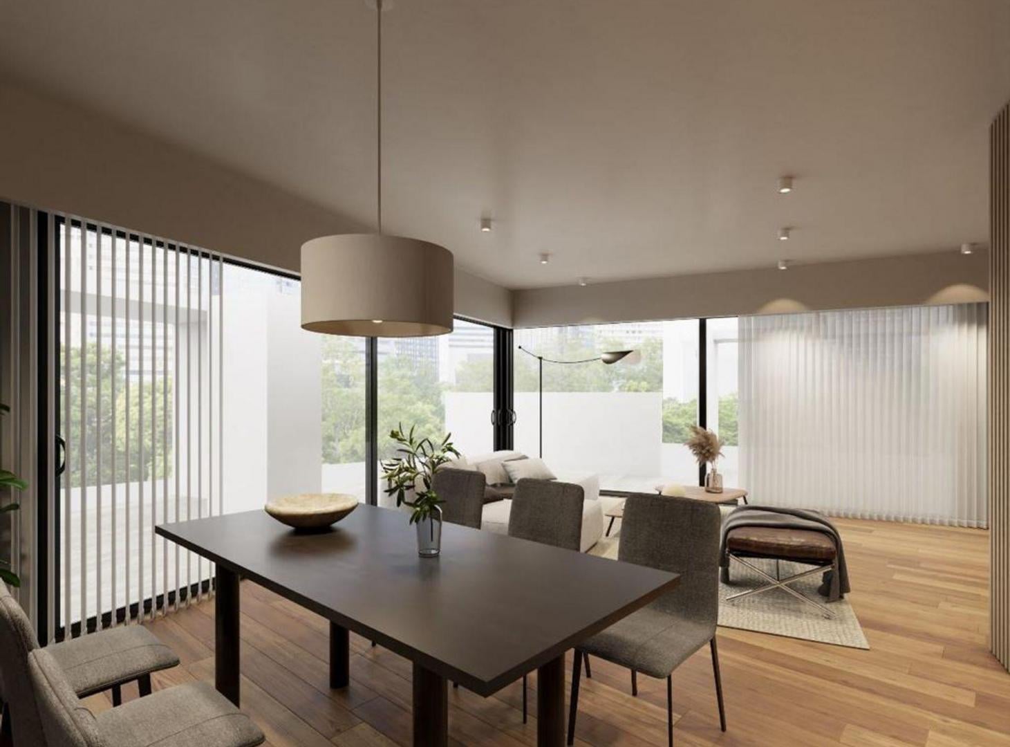 Venta monoambiente con Patio Jardin propio Cañitas