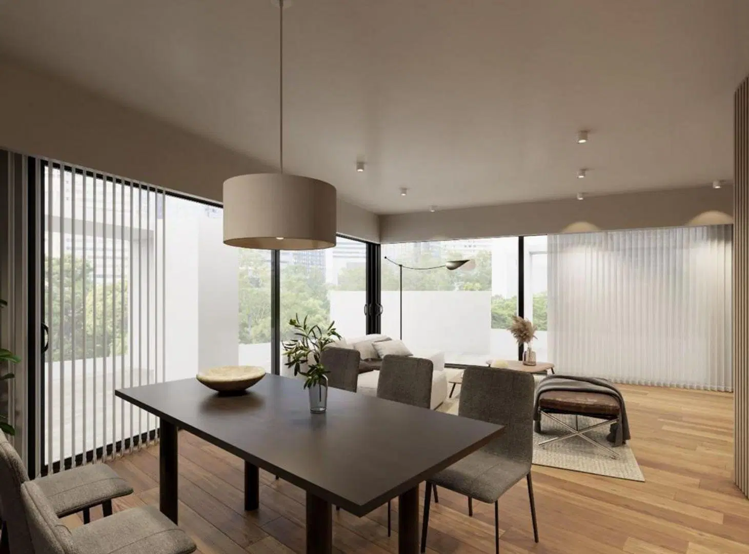 Venta monoambiente con Patio Jardin propio Cañitas 5