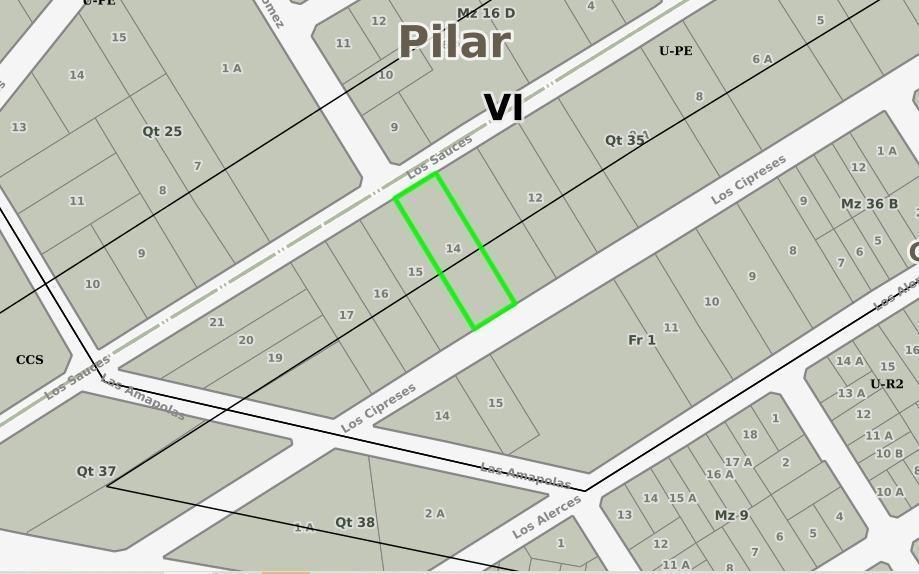 Terreno en Los Sauces al 1800, La Lonja, Pilar