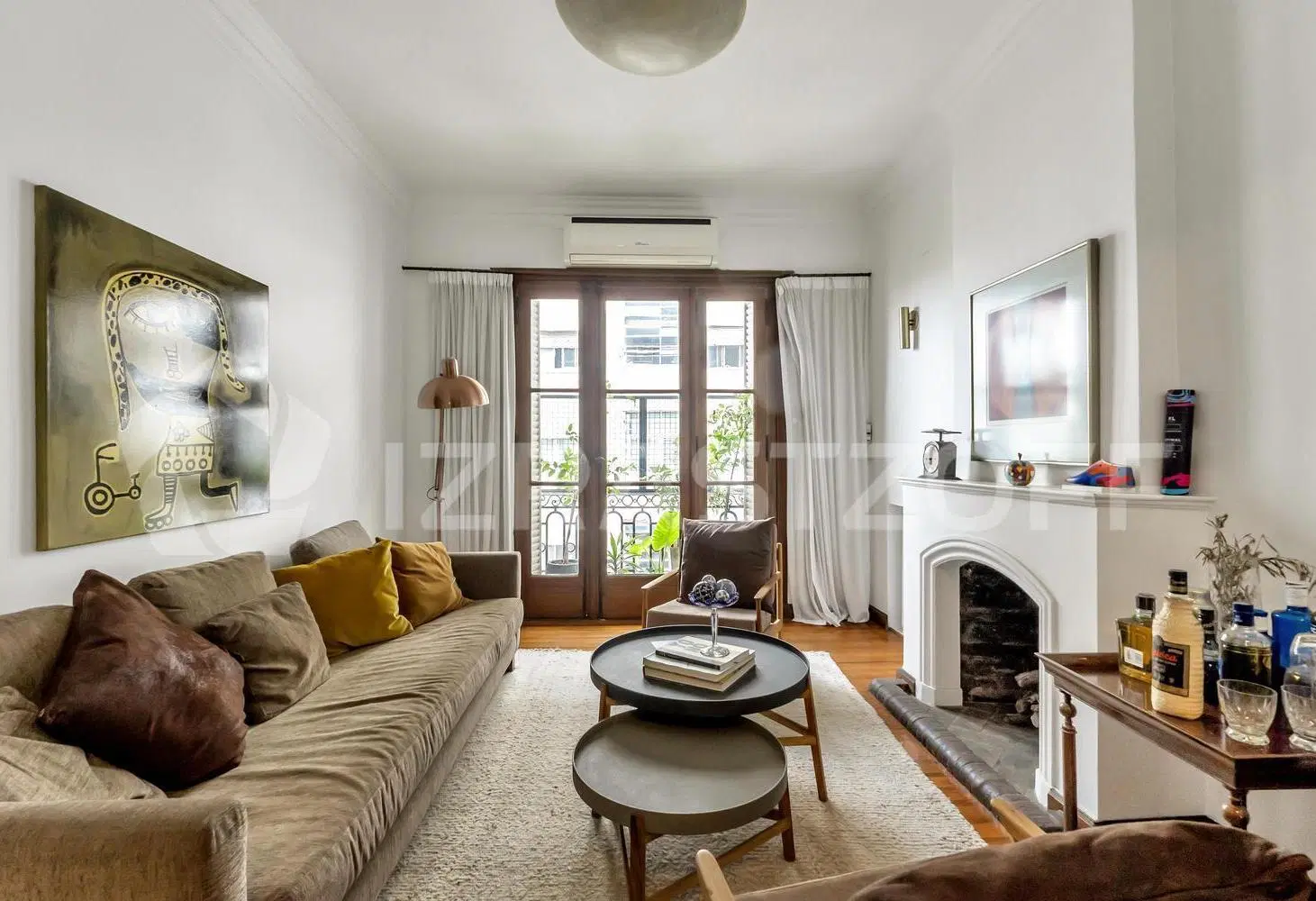 Departamento francés en venta, 5 ambientes, reciclado en Recoleta, Libertad y Libertador 2