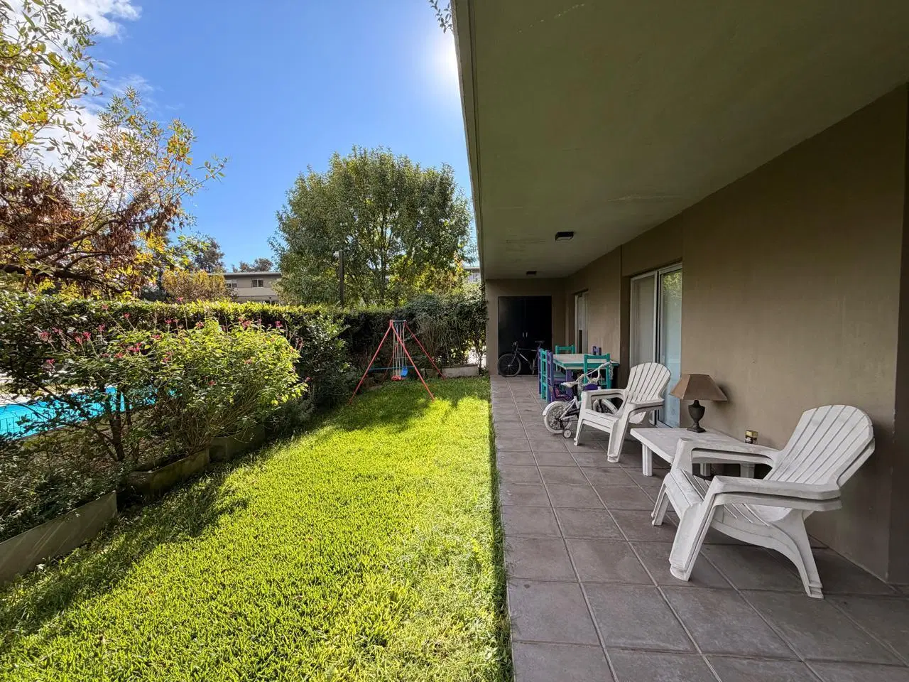 Departamento en Bosque Alto 3 ambientes con gran orientación y jardín a la pileta - 2 cocheras 4