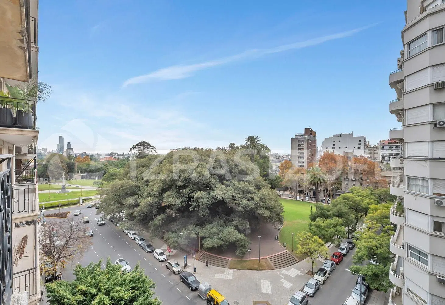 Departamento en venta en Recoleta de 4 domitorios vista Plaza Francia 3
