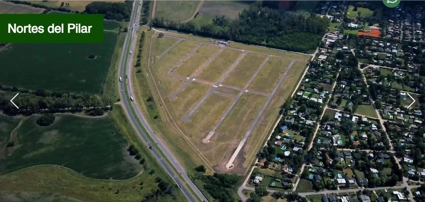 Terreno en venta 600m2  Nortes del Pilar 4