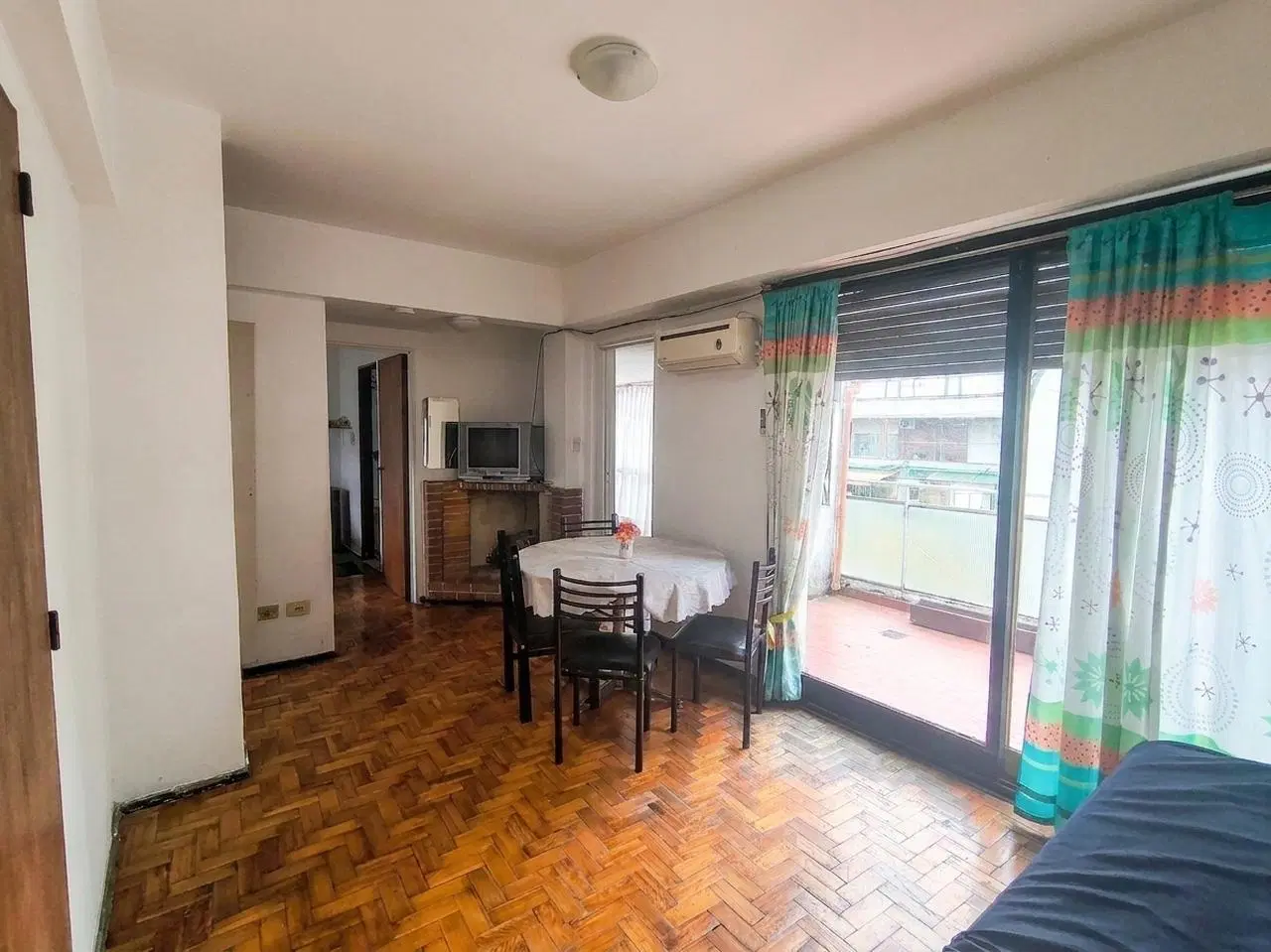 Departamento 2 amb  con balcón terraza en Palermo 5