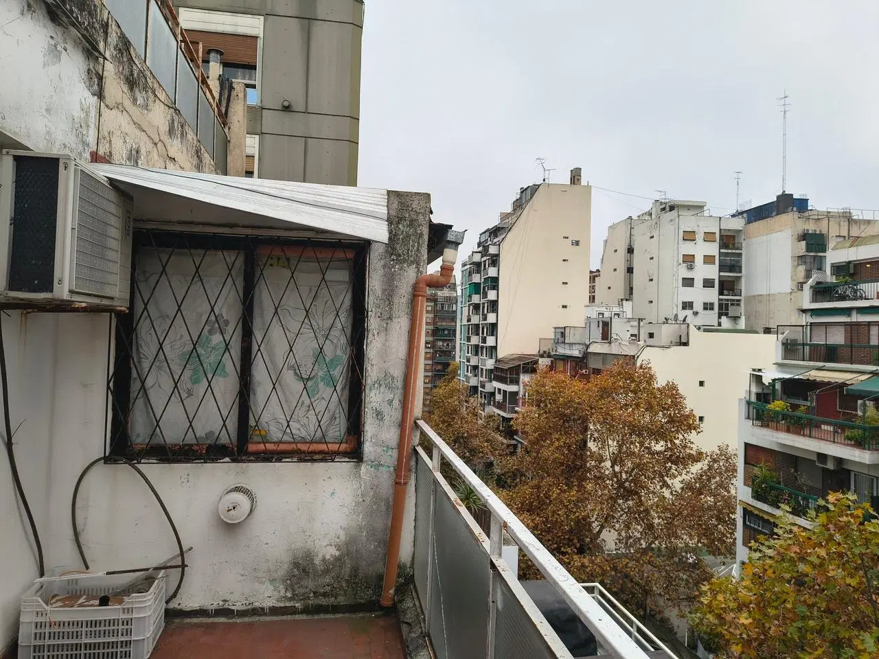 Departamento 2 amb  con balcón terraza en Palermo 4