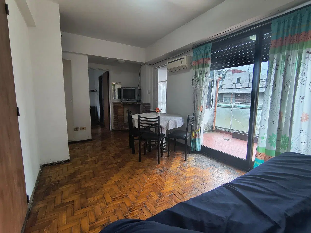Departamento 2 amb  con balcón terraza en Palermo 3