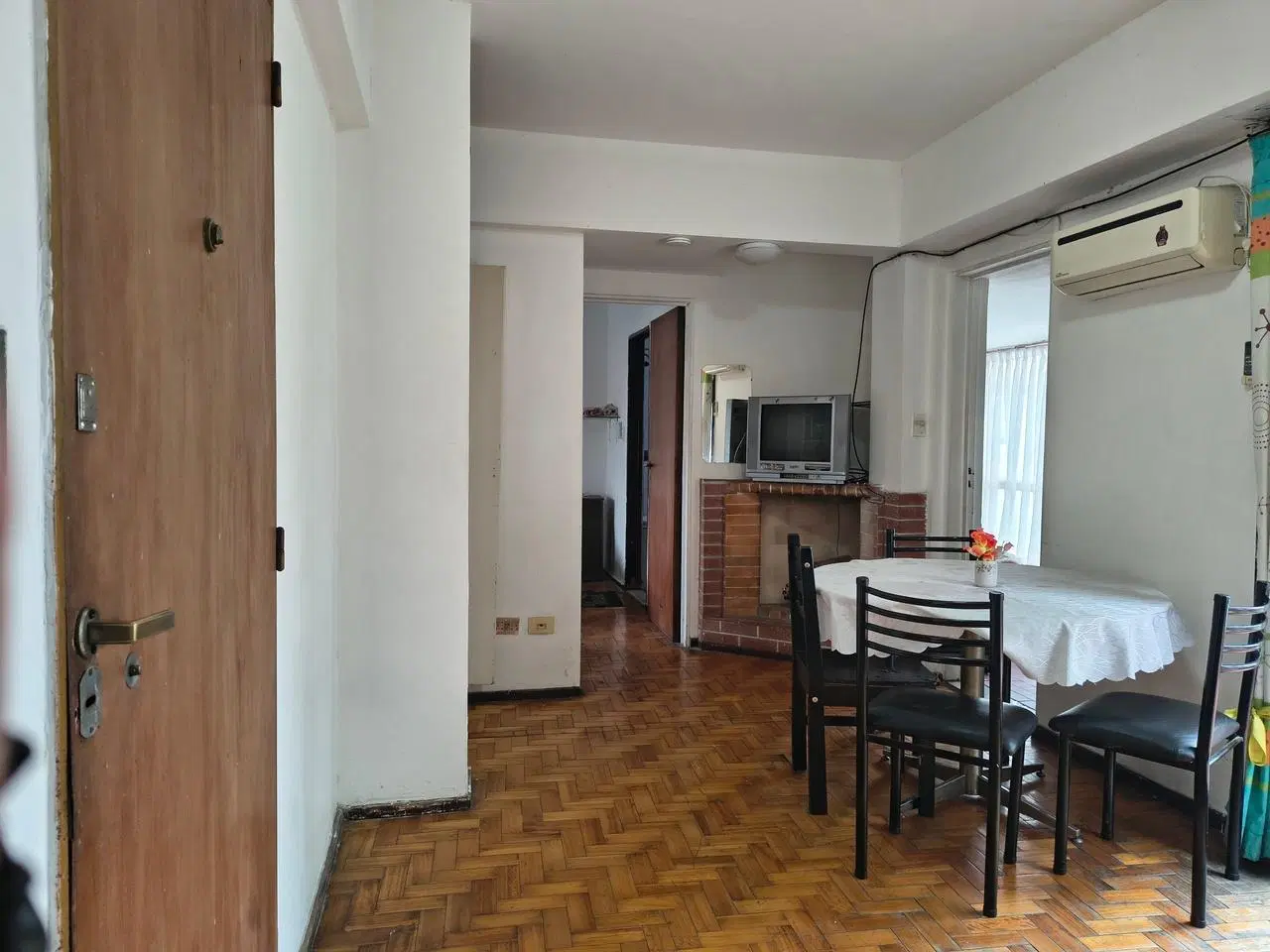 Departamento 2 amb  con balcón terraza en Palermo 4