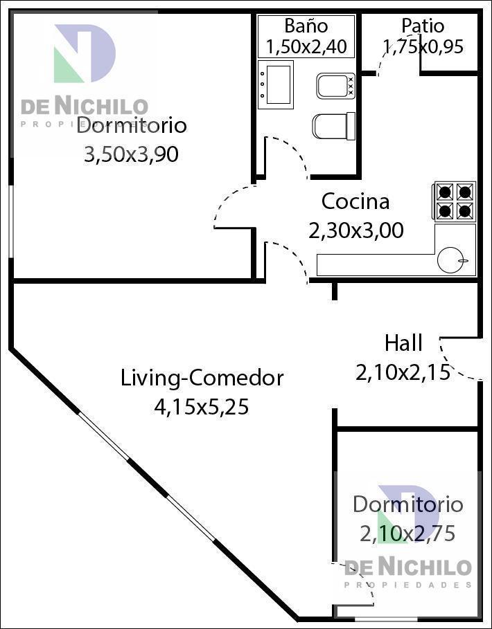 VENTA PH EN ESQUINA DE 3 AMBIENTES EN LA BOCA