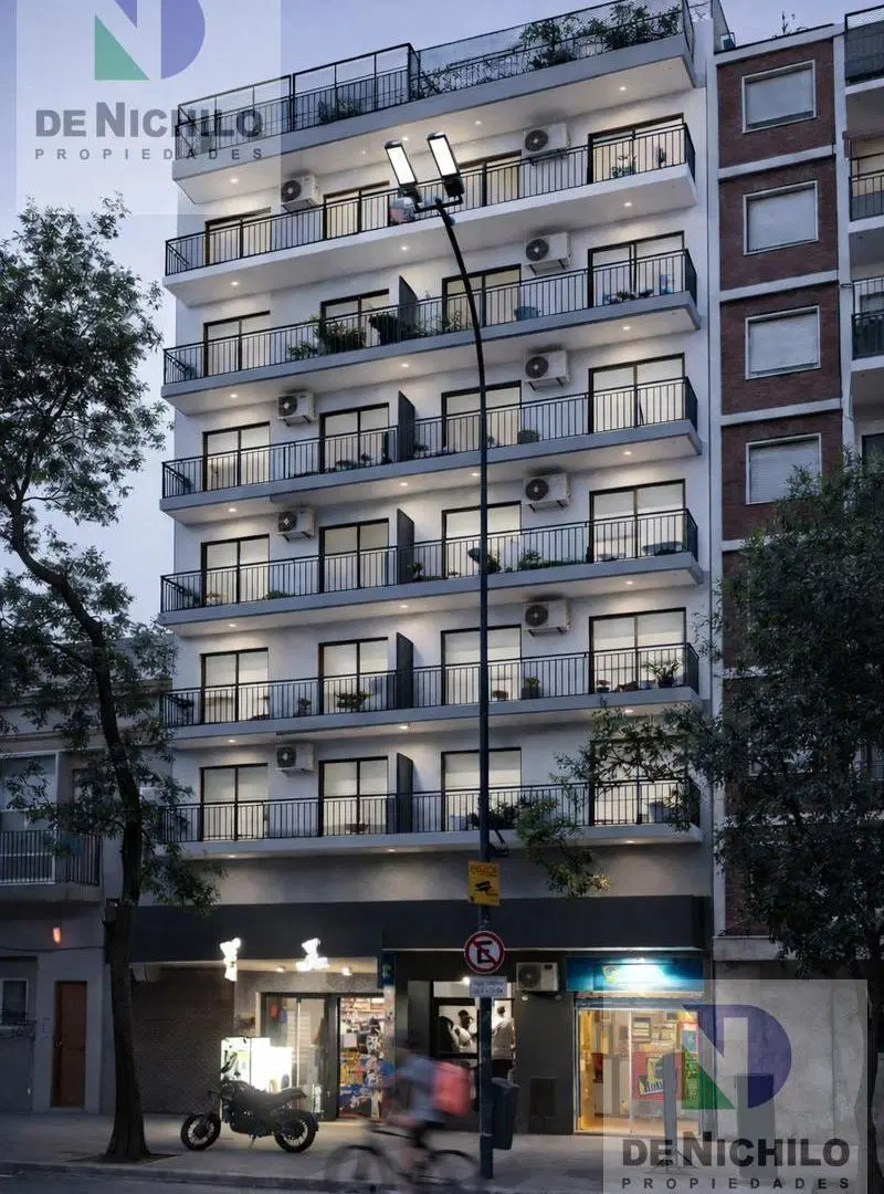 Departamento en alquiler 3 ambientes con balcón al frente, Caballito 1