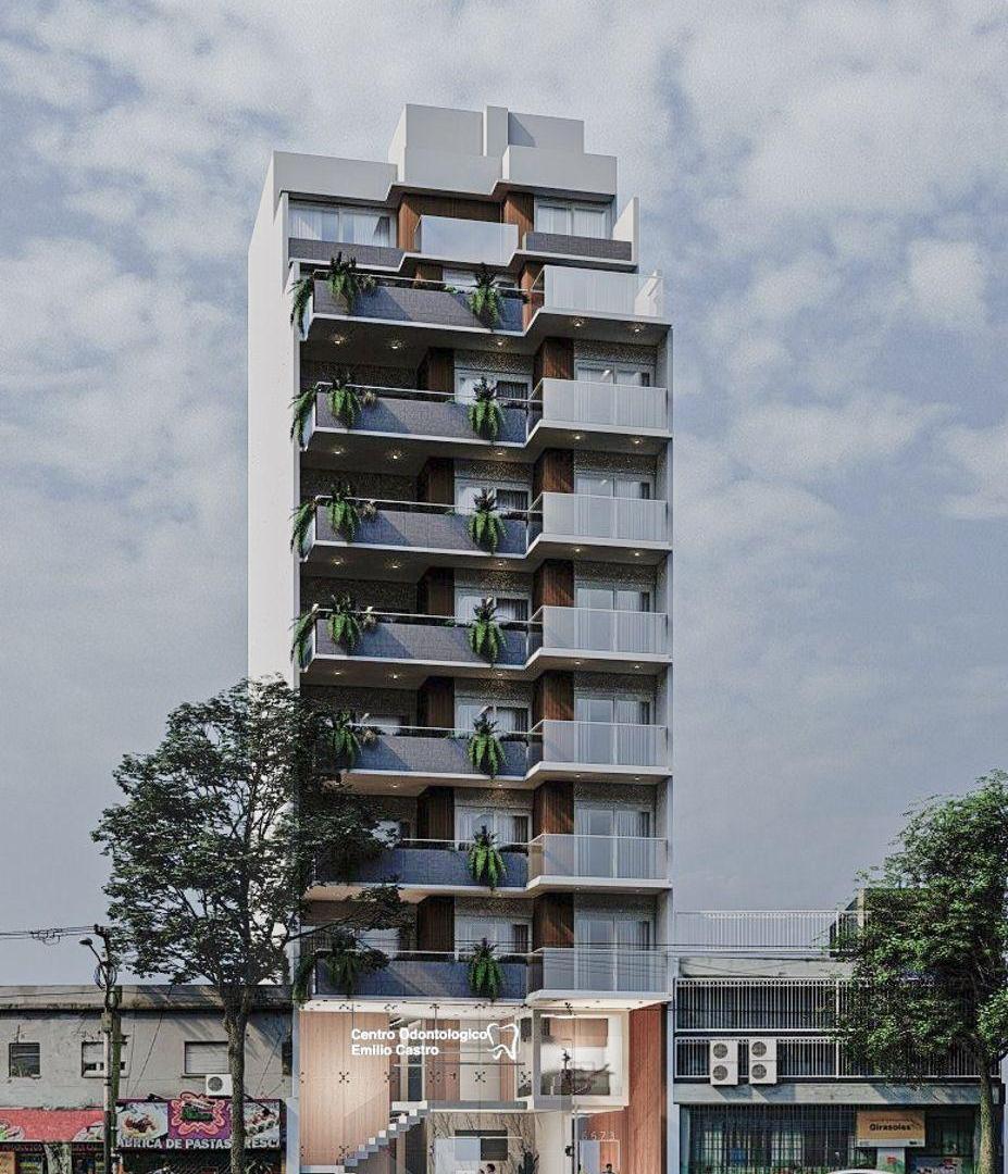 Piso alta categoria tres ambientes con balcon terraza