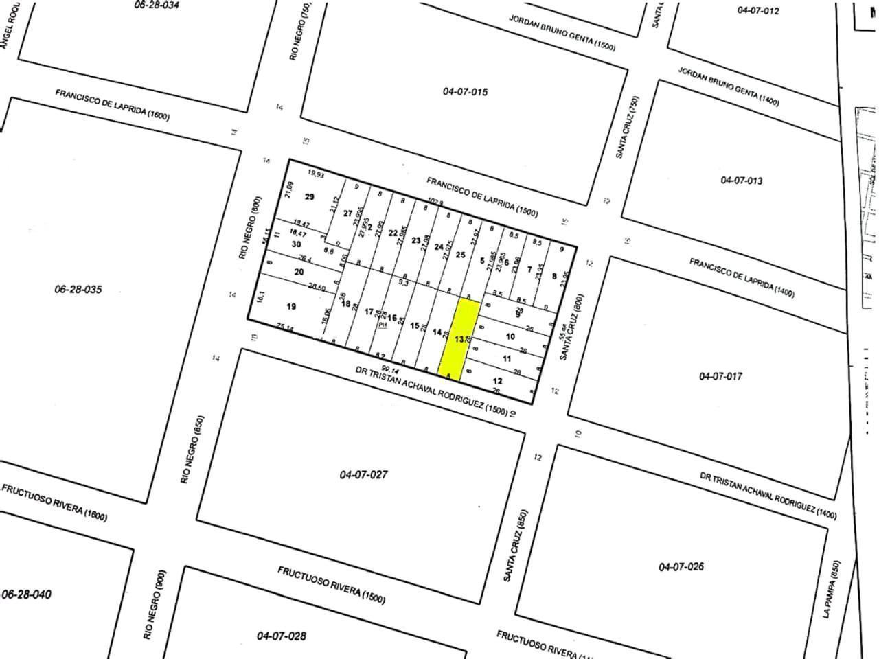 Foto de TERRENO EN VENTA SOBRE CALLE ACHAVAL RODRIGUEZ - IDEAL PARA COCHERAS, imagen 3