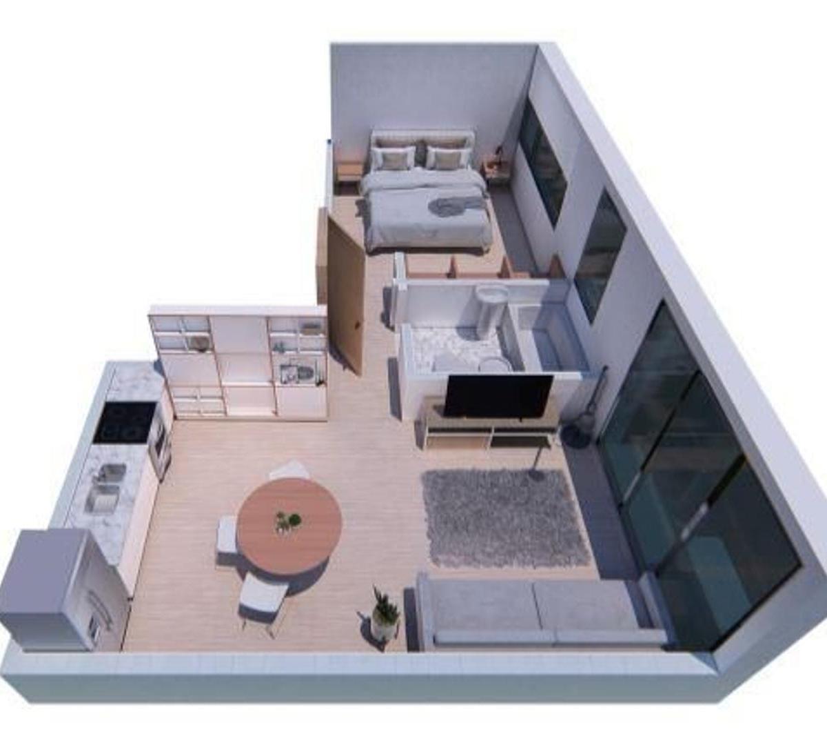 En Venta Depto. 2 Ambientes en Pozo. Financiacion Directa! 2