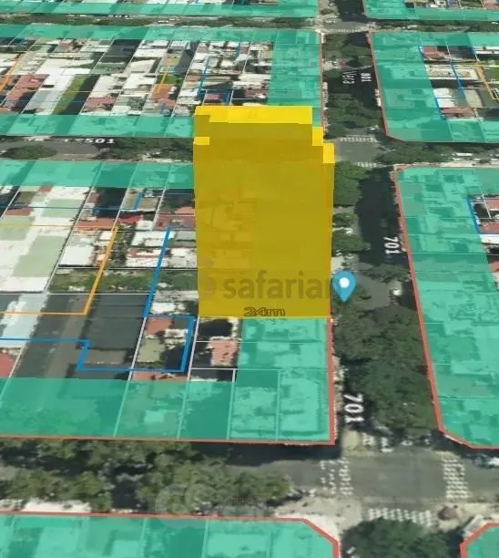 Terreno Medidas 8,66 X 21,70 mtrs - USAM 3