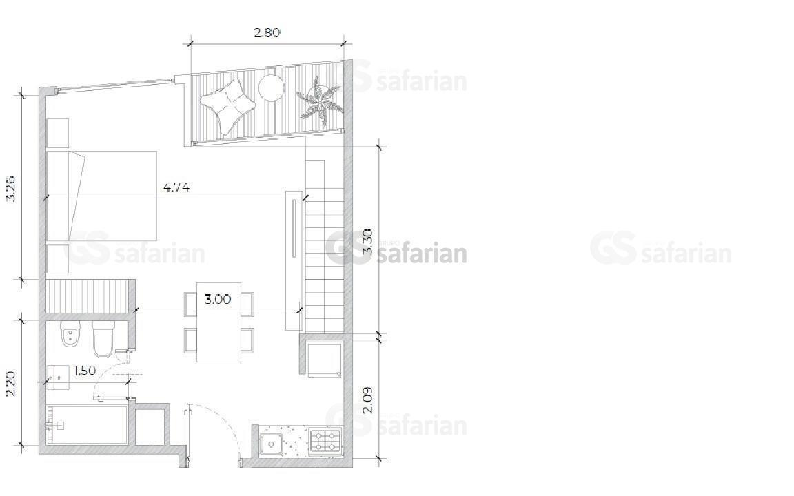 Departamento Dúplex en Venta en Palermo Soho, Capital Federal, Buenos Aires