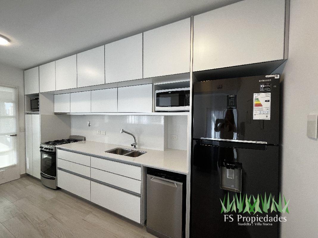Alquiler Amoblado y Equipado 2 Dorm. Balcon Cerrado Cochera Martinez 3