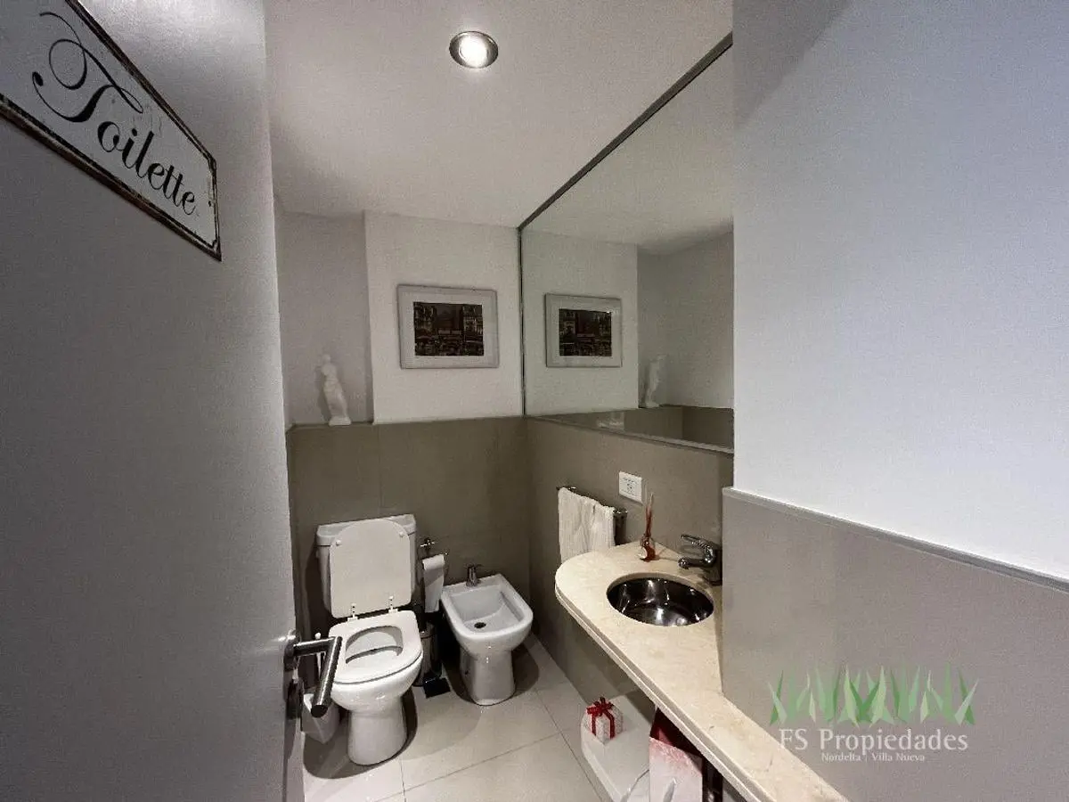 Departamento en Venta, Bahia Nordelta, 2 dorm con jardín 8