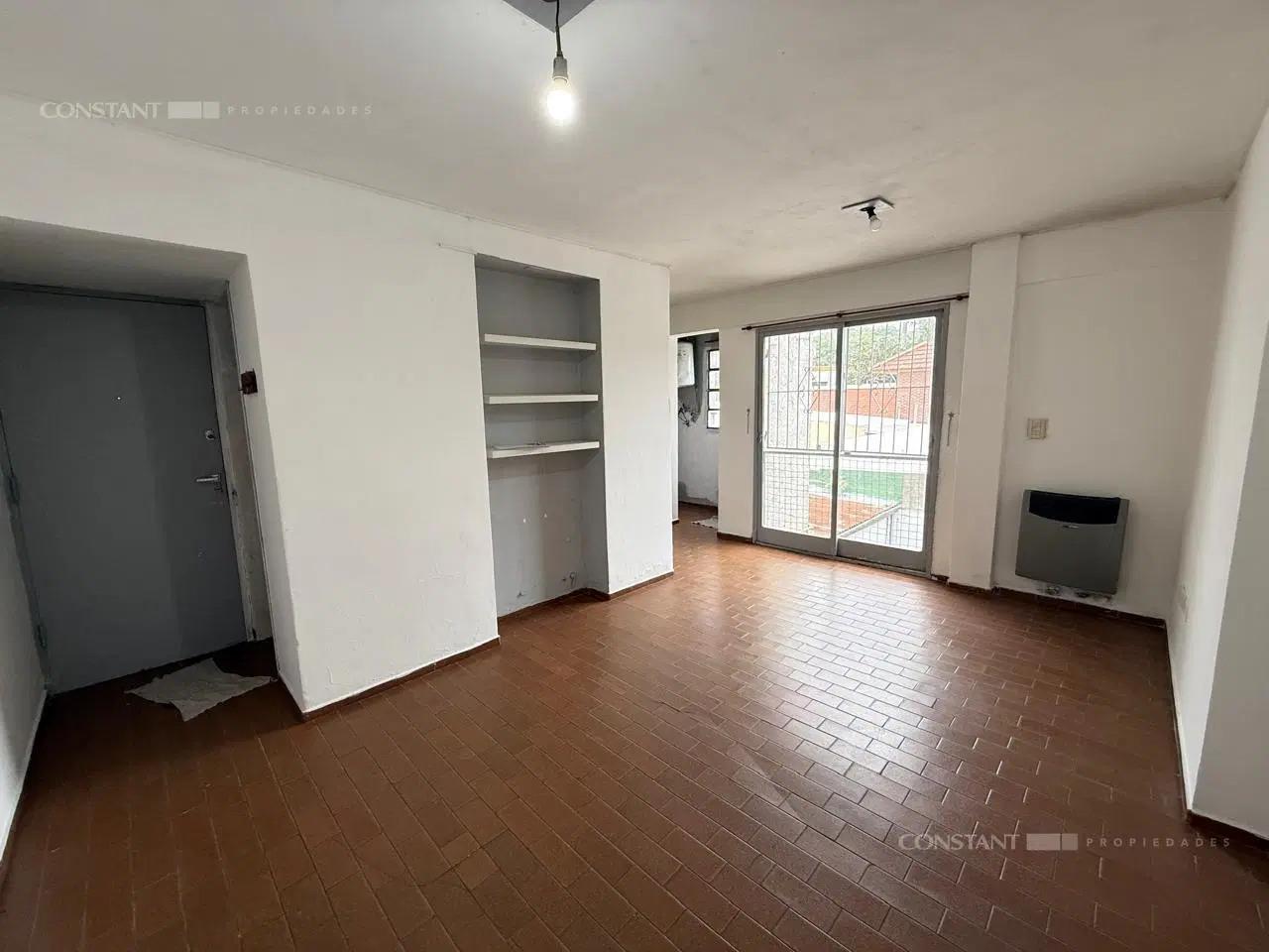 Departamento de 1 dorm al frente c/ guardacoche 3