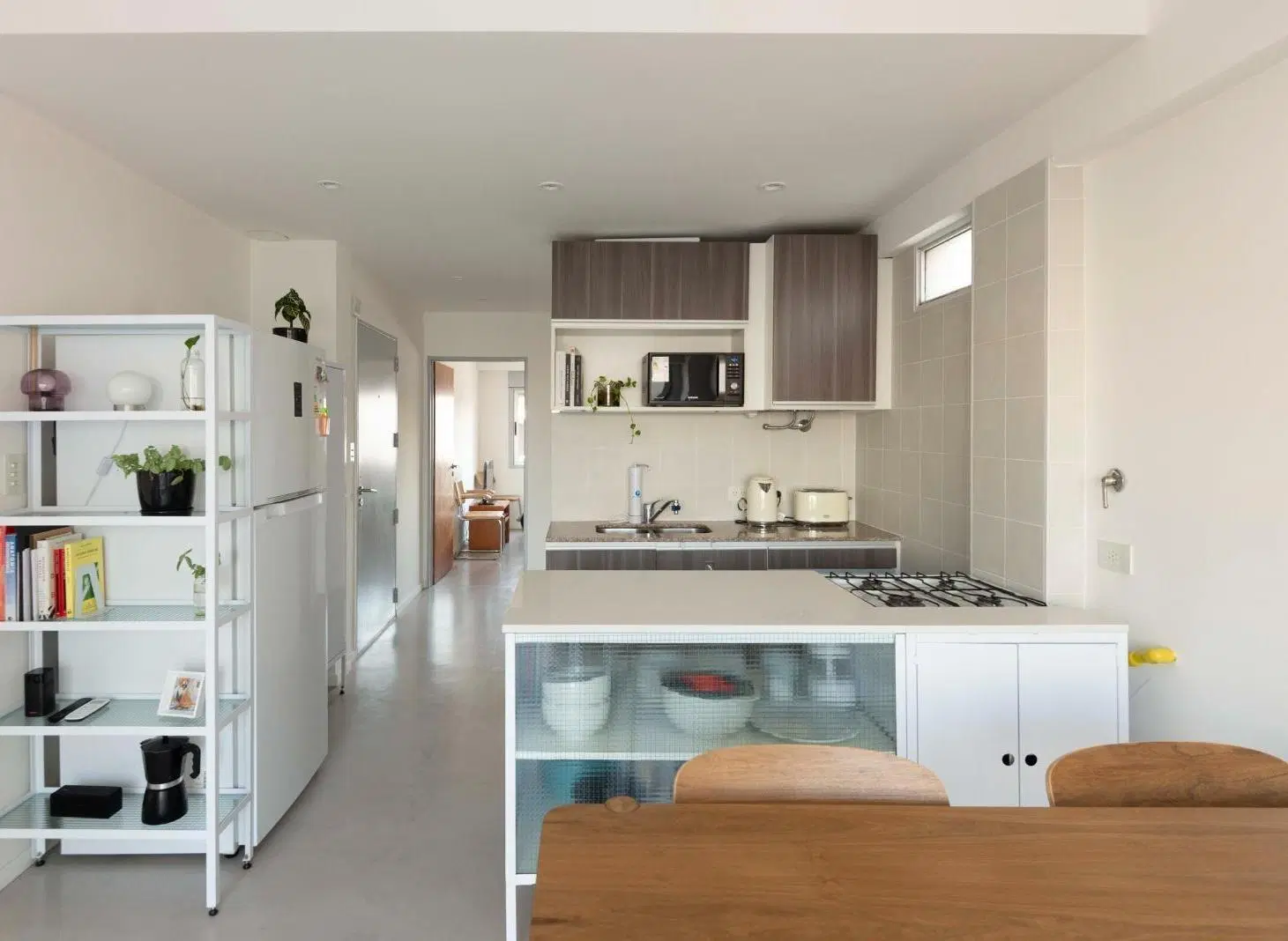 Depto 2 amb semipiso con balcón y terraza propia con parrilla 4