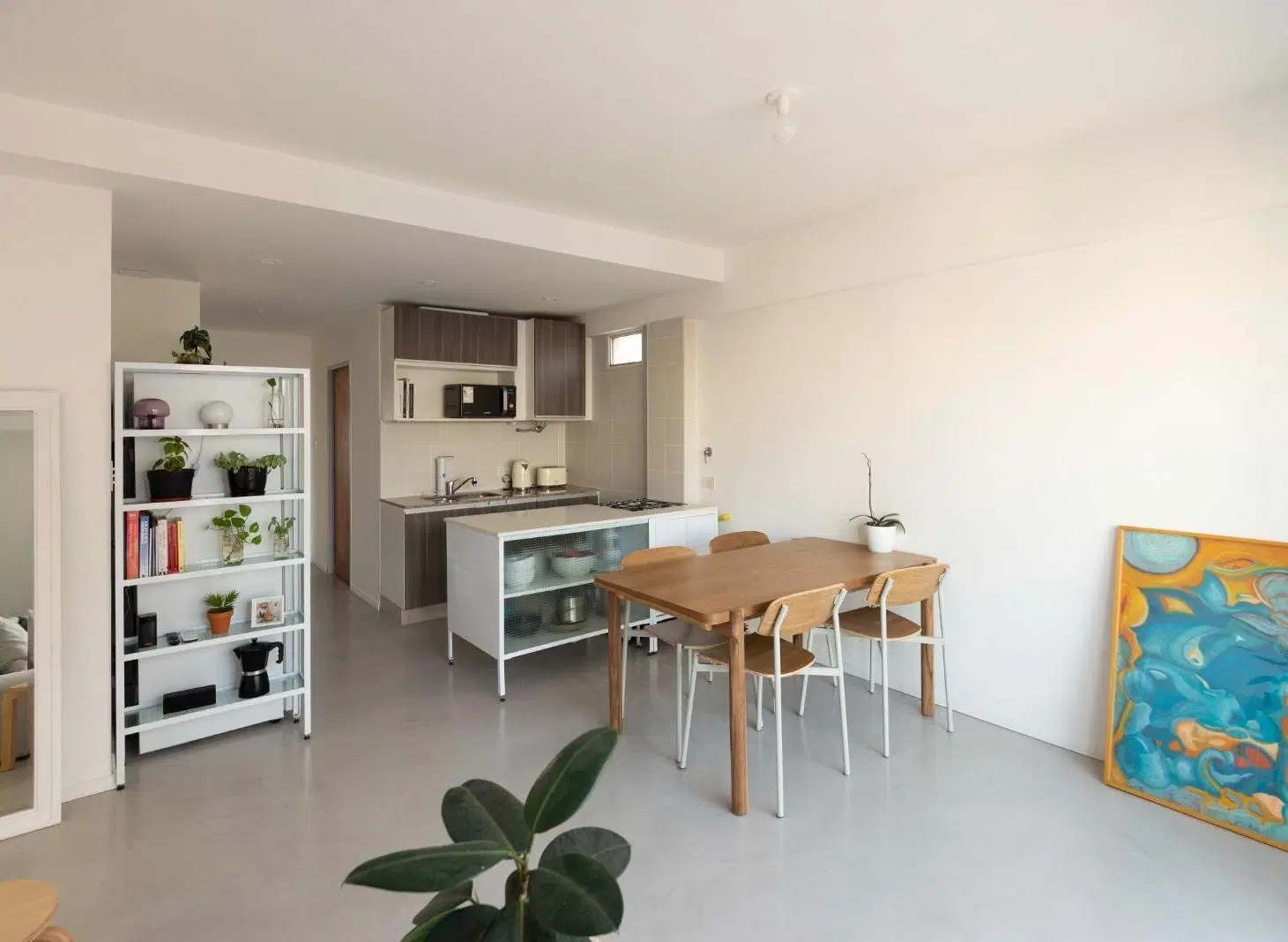 Depto 2 amb semipiso con balcón y terraza propia con parrilla 3