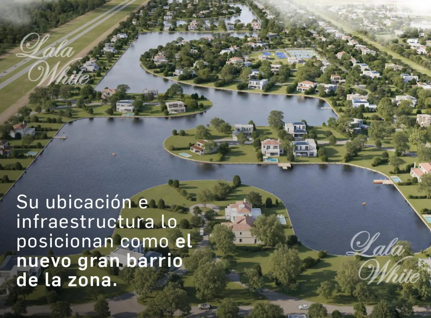 Lote a la laguna en Damasia al Sur Canning 3