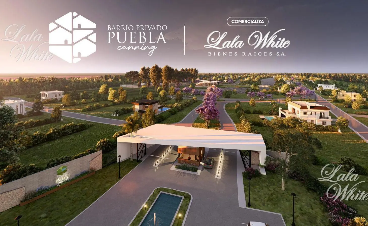 Lote semiperimetral en venta en Barrio Privado Puebla Canning FINANCIADO 2