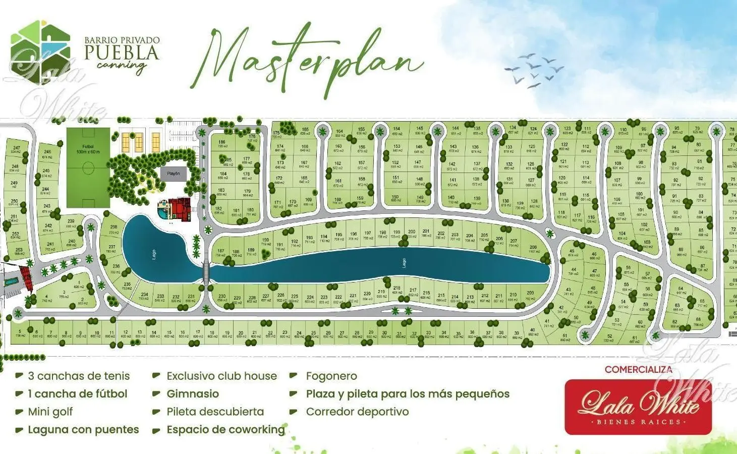 Lote semiperimetral en venta en Barrio Privado Puebla Canning FINANCIADO 1