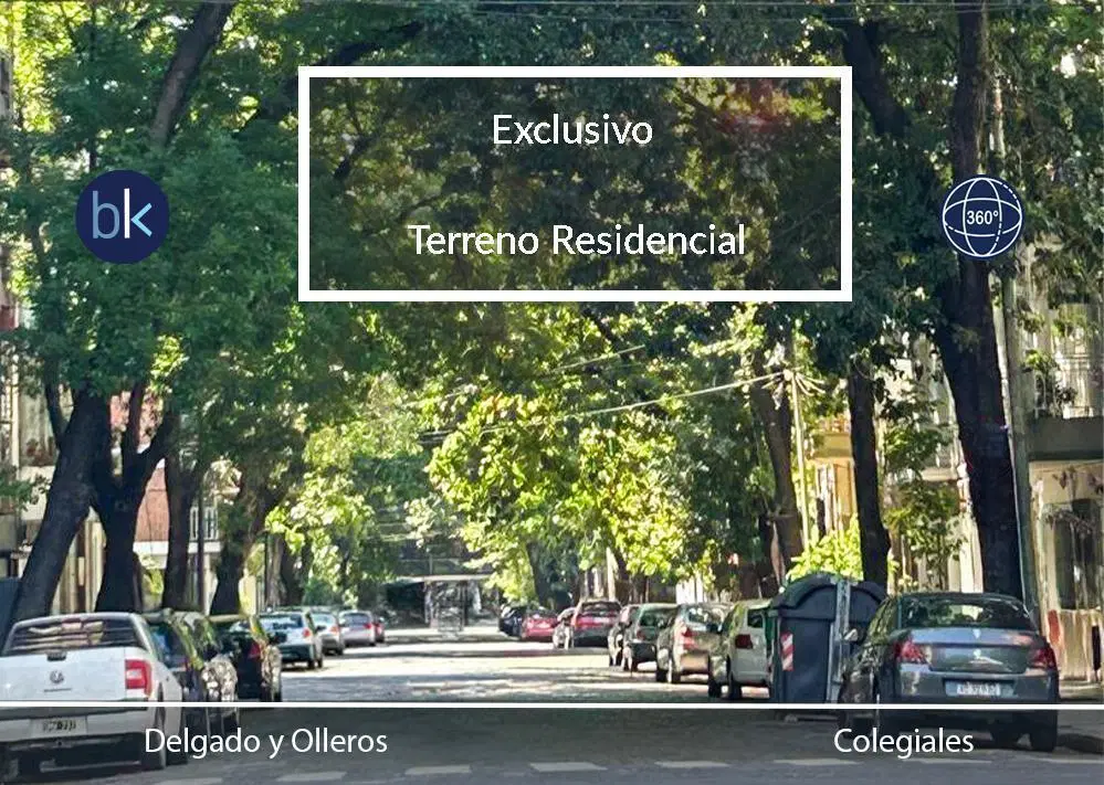 Venta Sensacional terreno en el área más residencial y exclusiva de Colegiales 4