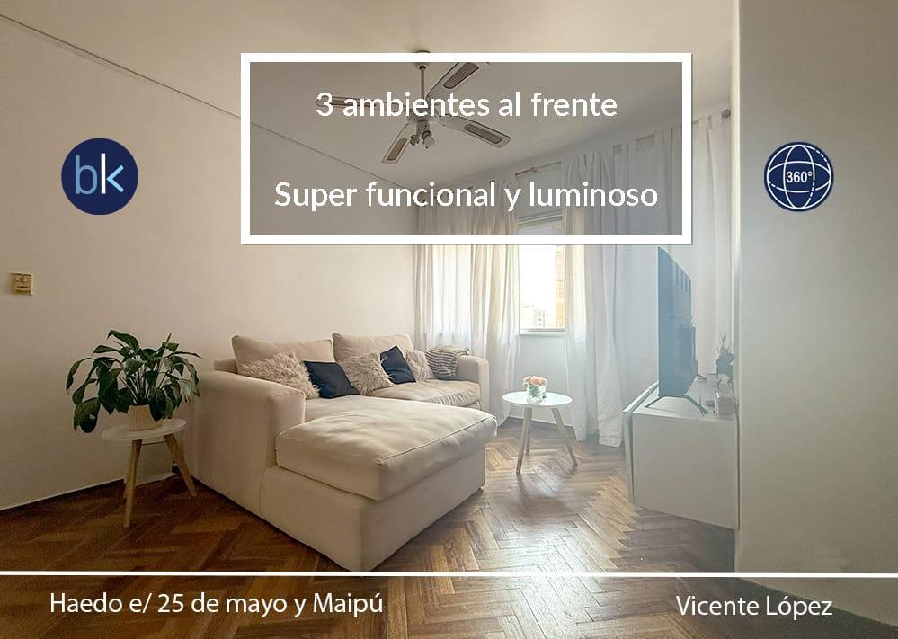 Foto de VENTA Departamento 3 ambientes al frente - Muy Luminoso - Oportunidad, imagen 4