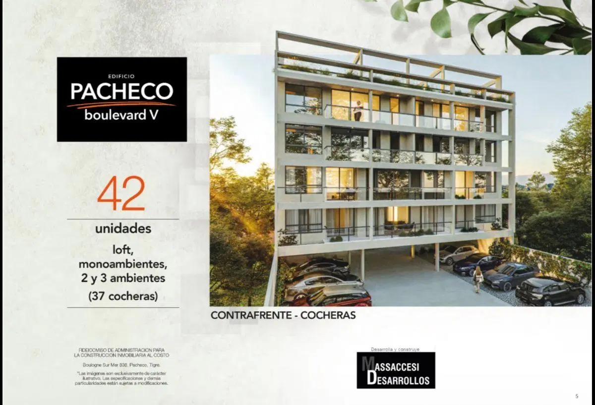 DEPARTAMENTOS DE CATEGORIA A ESTRENAR EN LA MEJOR ZONA DE PACHECO 1