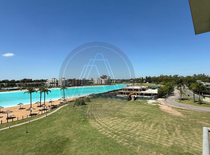 Departamento 2 ambientes gran vista a la laguna con cochera en alquiler - Lagoon Pilar 5