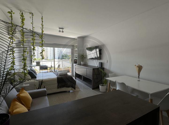 Departamento monoambiente con cochera en alquiler - Palermo Hollywood 1