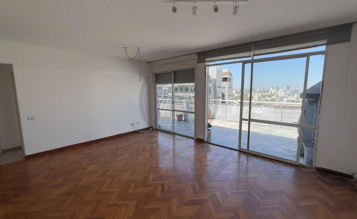 Foto de Departamento dos ambientes con gran balcón terraza en alquiler - Villa, imagen 1