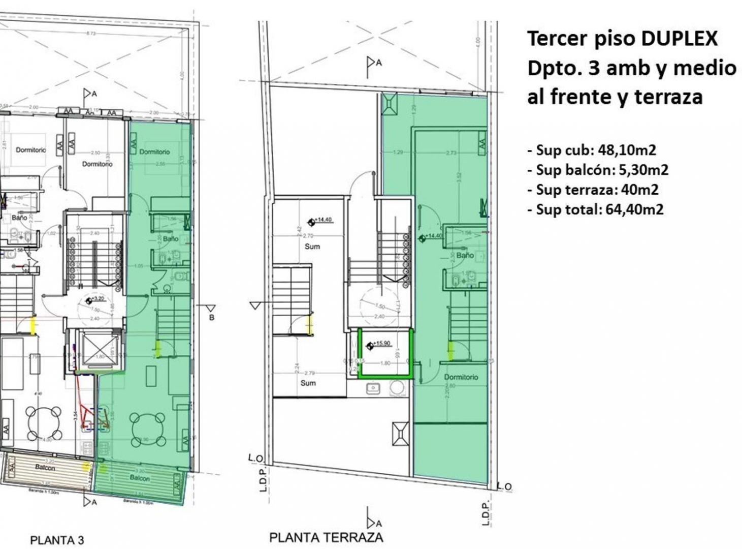 Foto de Dpto 3 amb en VENTA en PALERMO con BALCON y LUZ, imagen 1