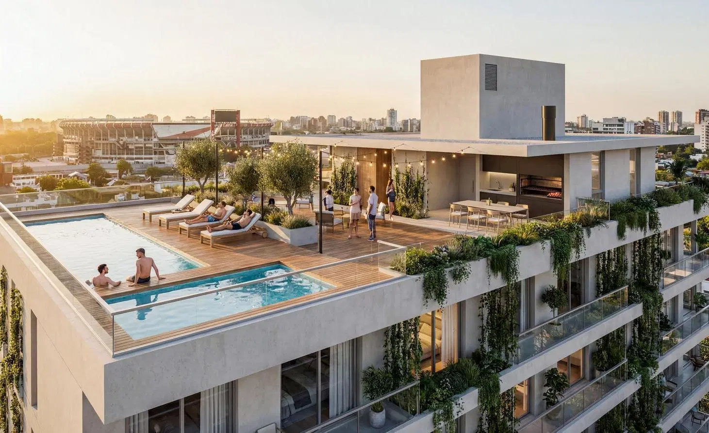 Venta penthouse exclusivo 3 ambientes en belgrano 5