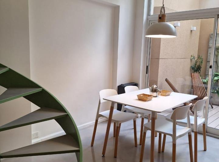 Cream Loft - Depto de 1,5 dormitorios con patio en Recoleta, con gastos incluido