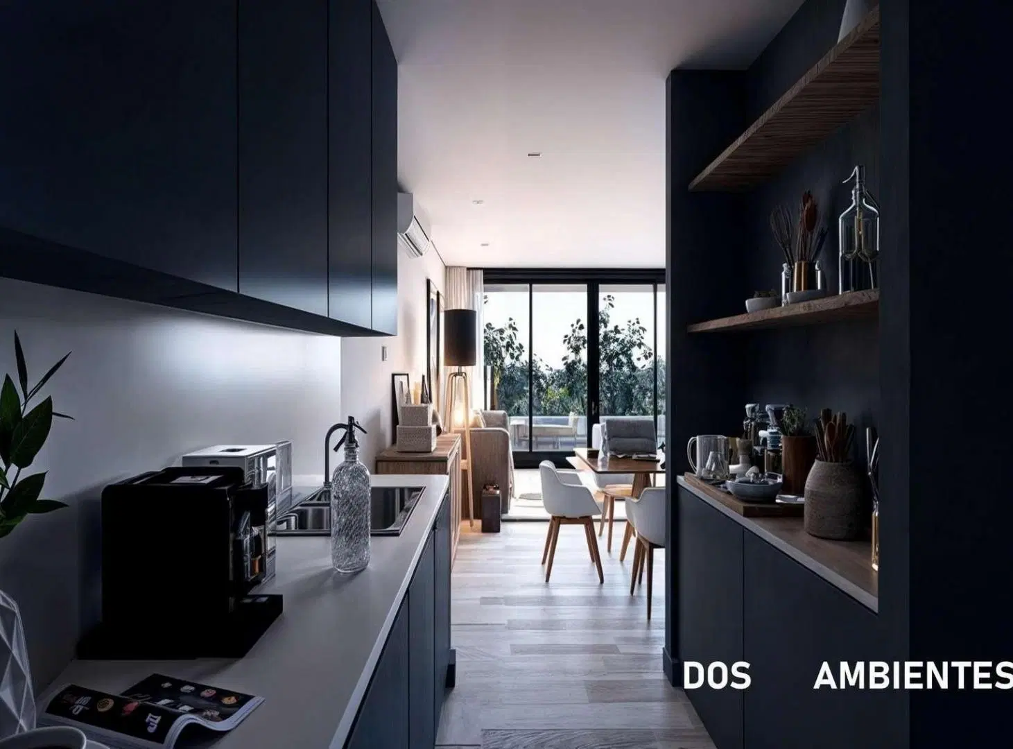 DEPARTAMENTO DOS AMBIENTES VENTA EN POZO VILLA CRESPO 3