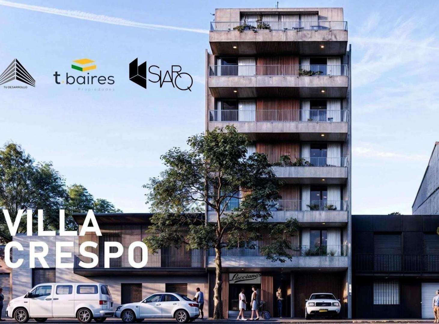 DEPARTAMENTO DOS AMBIENTES VENTA EN POZO VILLA CRESPO