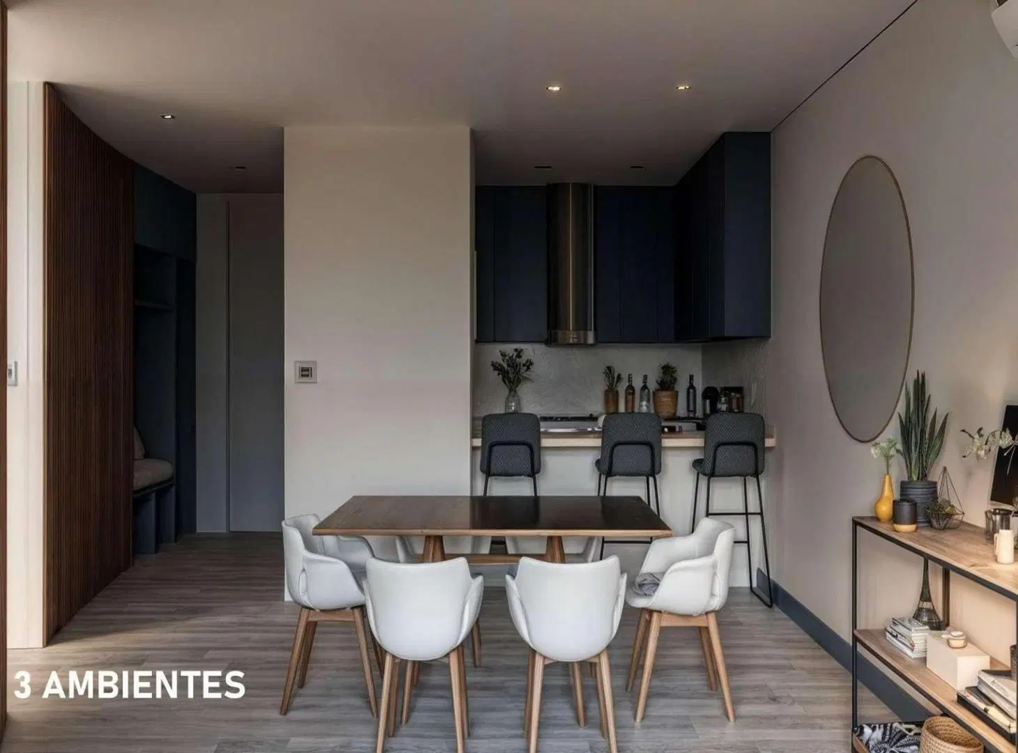 DEPARTAMENTO TRES AMBIENTES VENTA EN POZO VILLA CRESPO 4